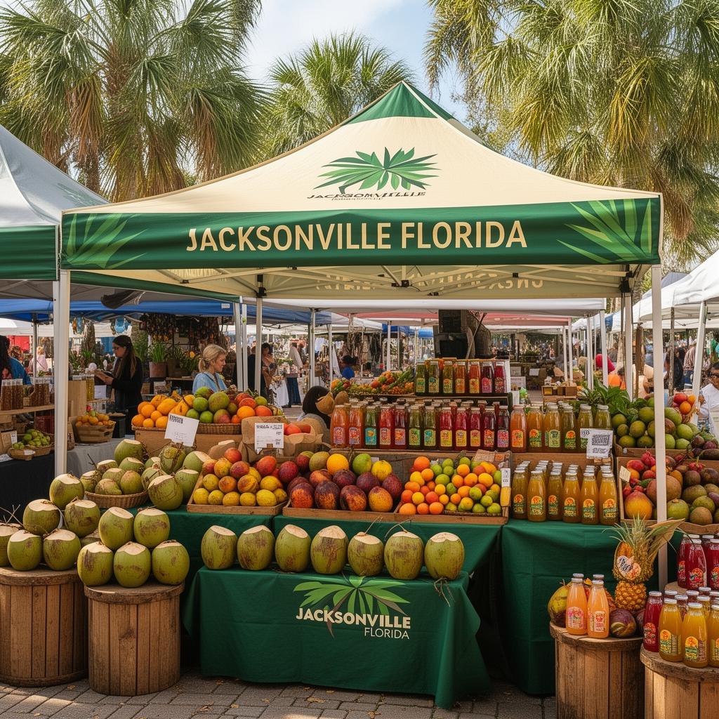 Paradise Sips market stall at Riverside Arts Market Jacksonville